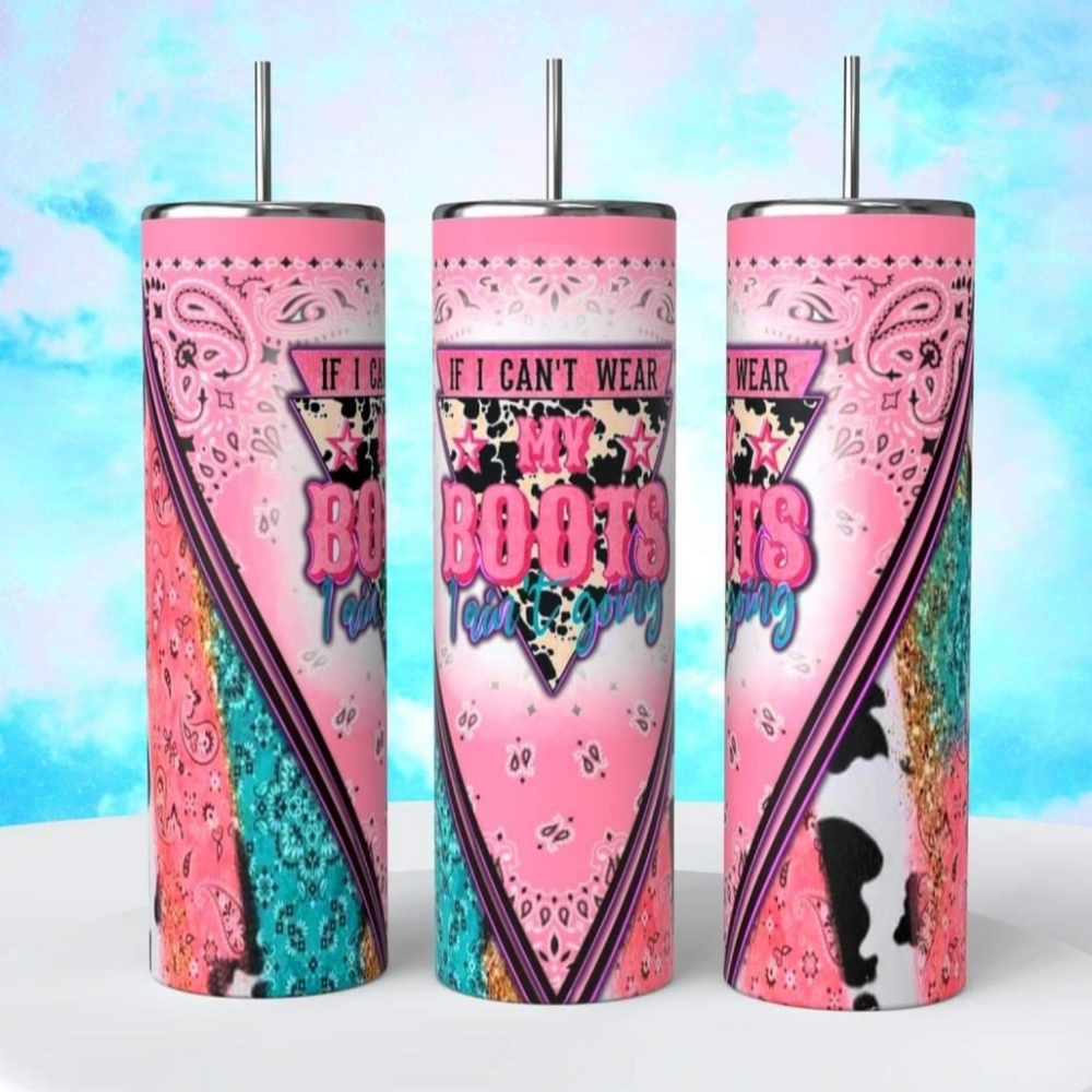 If I cant wear boots, I'm not going 20oz Tumbler